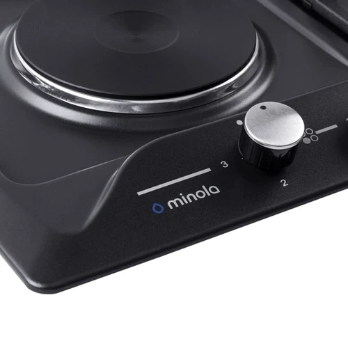 Варочная поверхность газовая Minola MKM 62424 BL: Расположение панели спереди