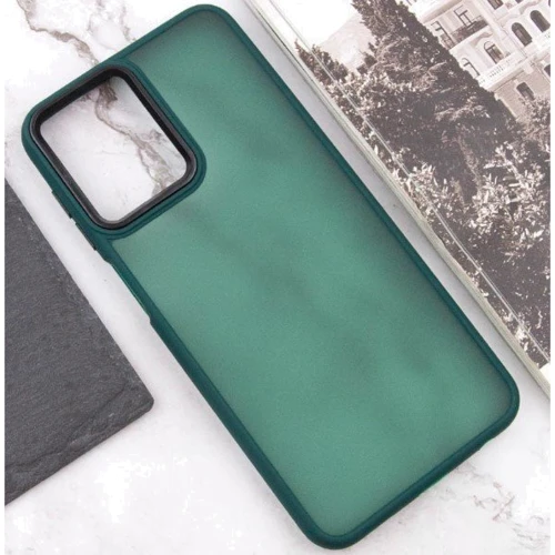 Чехол для телефонов Epik TPU+PC Lyon Frosted Case Green for Motorola Moto E13: Материал PC + TPU