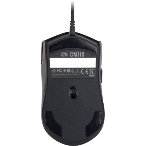 Мышь CoolerMaster CM110 USB Black (CM-110-KKWO1): Длина кабеля 1,8