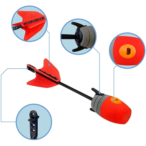 Лук для игры серии "Hyper Strike" (красный, 4 стрелы) (HS470R)