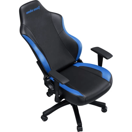 Кресло игровое Anda Seat Luna Color Size L Black/Blue PVC фото 6