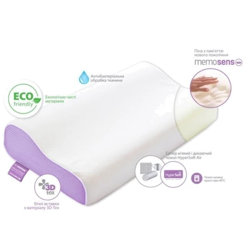 Подушка Sonex DreamZone 40х60х11 см белая (SO102201): Размер, см 40x60