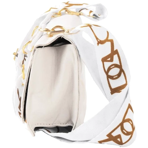 Жіноча сумка крос боді Valiria Fashion біла (5DETAA39202-white): Фактура Матовая, Гладкая