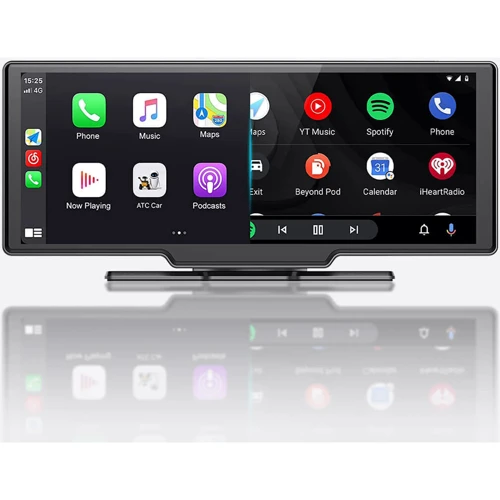 Портативный автомобильный экран Ottocast Portable 10" Apple CarPlay & Android Auto car display screen (N92C)