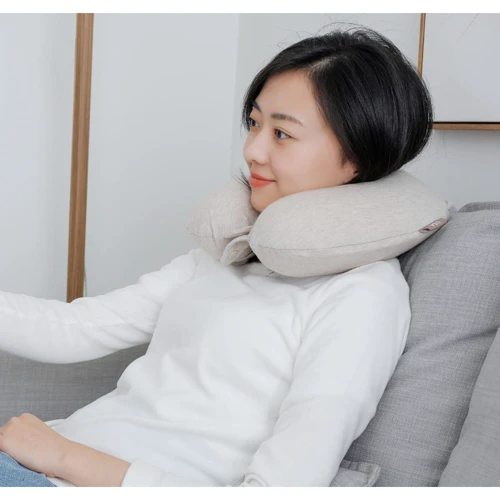 Ортопедична подушка підголовник Xiaomi 8H Neck pillow Us Biege фото 6