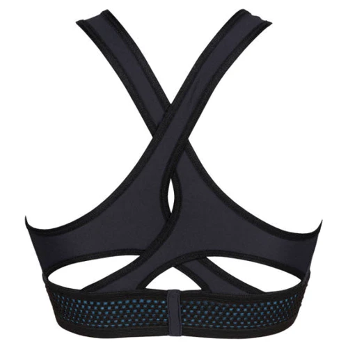 Спортивный топ Аrena W Bra Top Cross Back 003620-500 42 черный: Сезон Всесезон