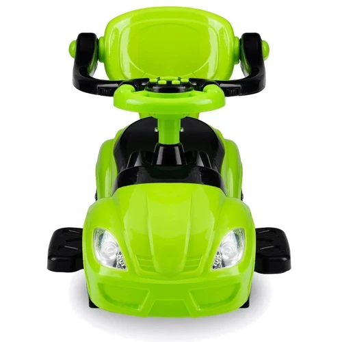 Машинка-каталка Qkids Lolo 2в1 lime green (QKIDS00007)