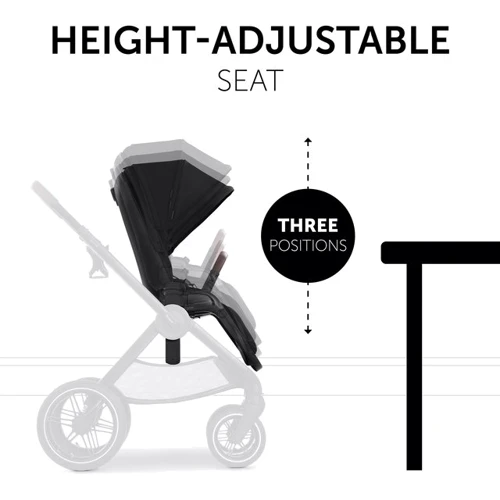 Універсальна коляска 2 в 1 Hauck Walk N Care Air Black (16547-8): Можливість встановлення люльки опция