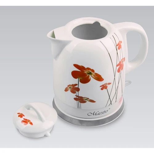 Електрочайник Maestro MR-066 RED FLOWERS: Об'єм, л 1.5