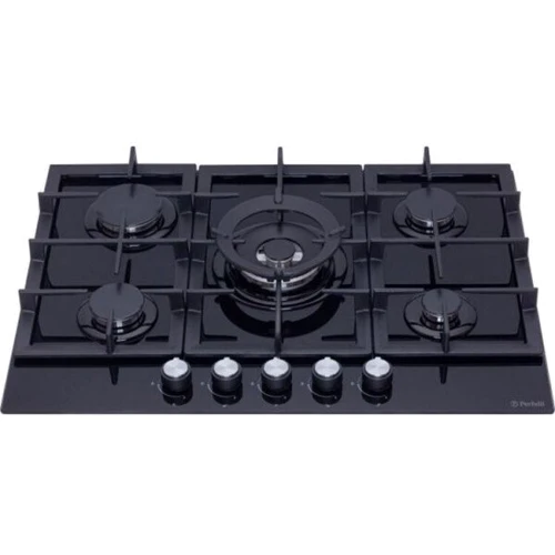 Варочная поверхность газовая Perfelli HGG 71624 BL: Количество конфорок 5