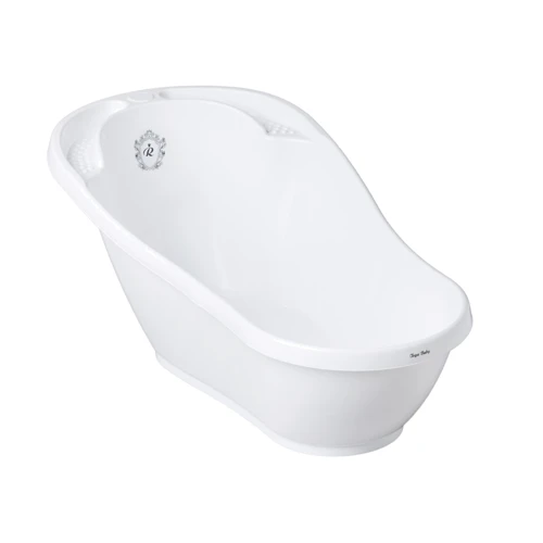 Ванночка Tega baby RL-004 Royal baby 92 см со сливом белая RL-004-103-C