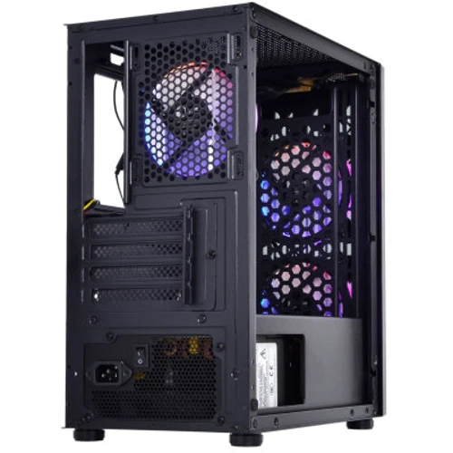 Корпус QUBE BLOCK Black (BLOCK_FMMU3): Материал передней панели пластик и металл