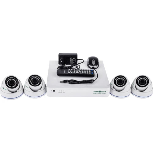 Комплект відеоспостереження Green Vision GV-K-S16/04 1080P (LP6659)