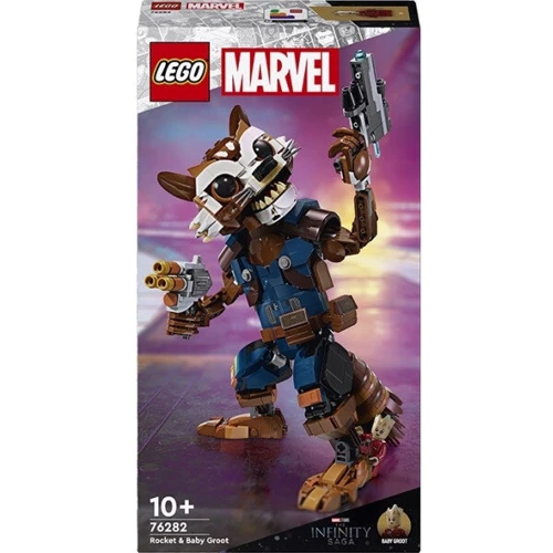 Конструктор LEGO Marvel Rocket & Baby Groot Ракета и малыш Грут (76282)
