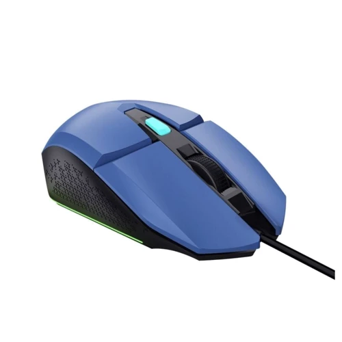 Мышь Trust GXT 109 Felox RGB Blue (25067): Интерфейс подключения USB