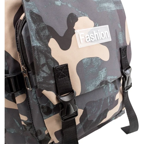 Мужской рюкзак Valiria Fashion серый (3DETBI5392-12): Материал Полиэстер