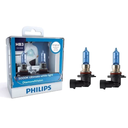 Лампа галогенная Philips HB3 Diamond Vision 2шт/блистер 9005DVS2