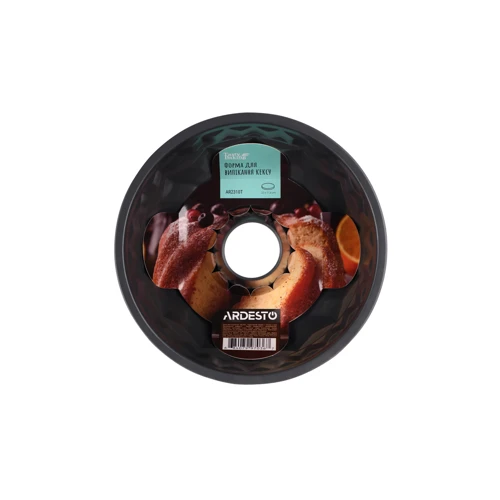 Форма для выпечки кексов Ardesto Tasty baking 22x11.6 см (AR2310T): Крышка Нет