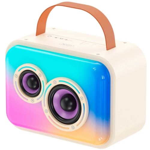 Акустика XO F54 Glossy Cool Light K-Song 20W White: Тип портативная