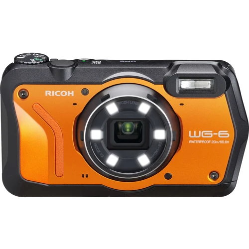 Ricoh WG-6 Orange: Размер матрицы 1/2.3"