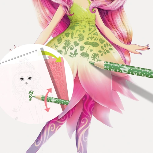 Набір для творчості Nebulous Stars Скетчбук: Петулія, мотиви лісу (11103)