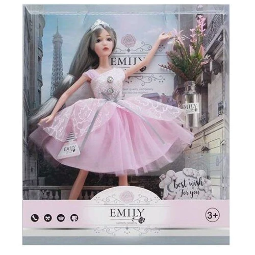 Кукла Emily с короной и аксессуарами, 30 см (QJ 117 A)