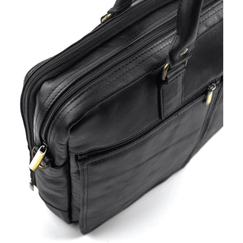 Solier DUNDEE Leather Bag Black (SL01Black) for MacBook Pro 15": Тип аксессуара сумка