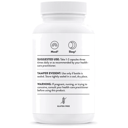 Thorne Research 5-Hydroxytryptophan 90 Caps Триптофан: Тип Триптофан