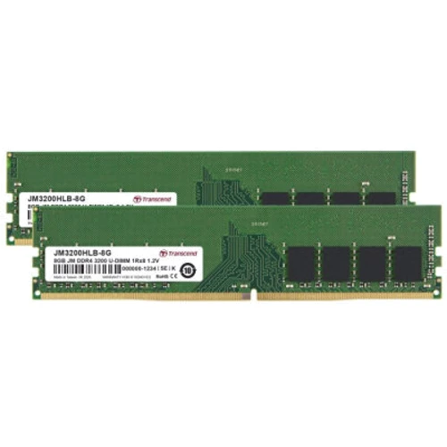 

Transcend 16 Gb DDR4 3200Mhz (JM3200HLB-16G)