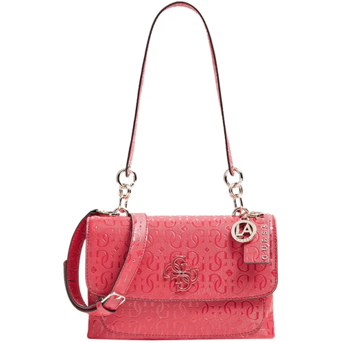 Жіноча сумка через плече Guess Chic Shine Shoulder Bag рожева (HWSG7746200-BER)