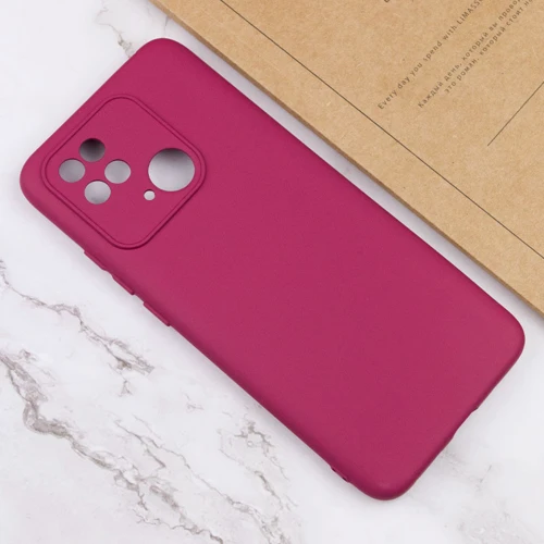 Чехол для телефонов Lakshmi Case Silicone Cover Full Camera Marsala for Xiaomi Redmi 10С: Тип накладка на заднюю часть