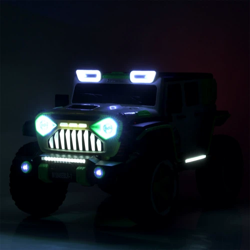 Дитячий електромобіль Bambi Racer Позашляховик білий (M 5845EBLR-1)