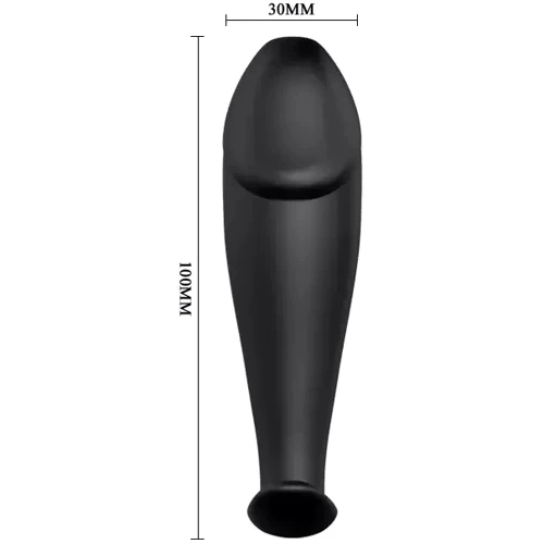 Анальная пробка с вибрацией Pretty Love Vibrating Butt Plug (чёрный)