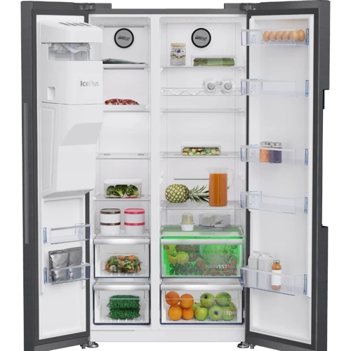 Холодильник Side-by-Side Beko GN162330XBRN: Количество дверей 2