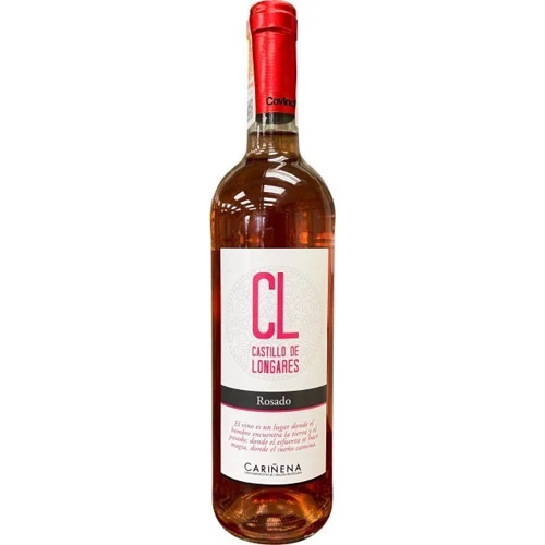 Вино Castillo De Longares Rosado, розовое сухое, 0.75 л 13% (ALU8424659104599)