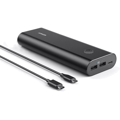 Внешний аккумулятор ANKER Power Bank PowerCore V3 Plus with USB-C 20100mAh Black (A1371H12)