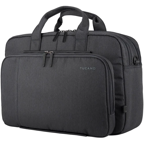 Сумка для ноутбуков Tucano 15.6" Flash Black (BFLASH15-BK)
