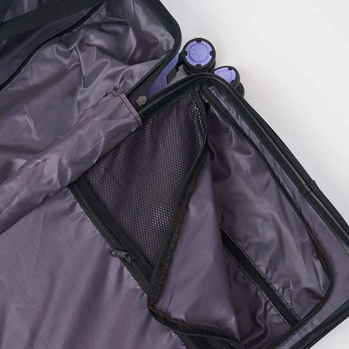Валіза Ricco Grande M lilac (T15003lilac-M): Фактура Зернистая, Матовая