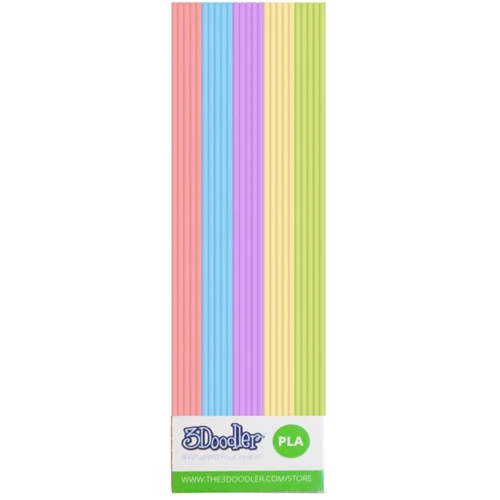 Набор стержней из PLA-пластика для профессионального использования с 3Doodler Create - Пастель (25 шт, глянец): Производитель 3Doodler Create