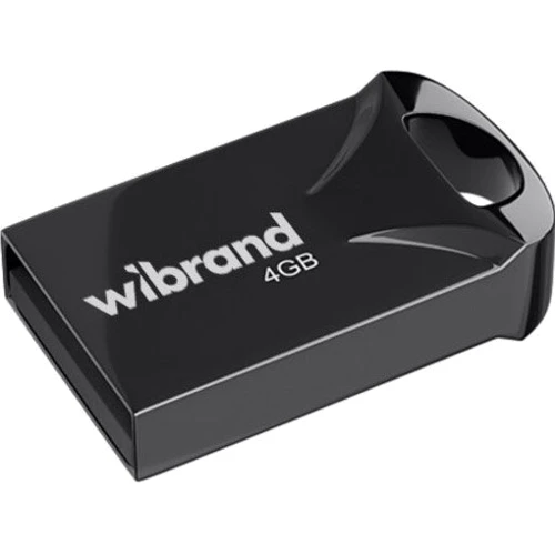 USB-флешка Wibrand 4GB Hawk USB 2.0 Black (WI2.0/HA4M1B)