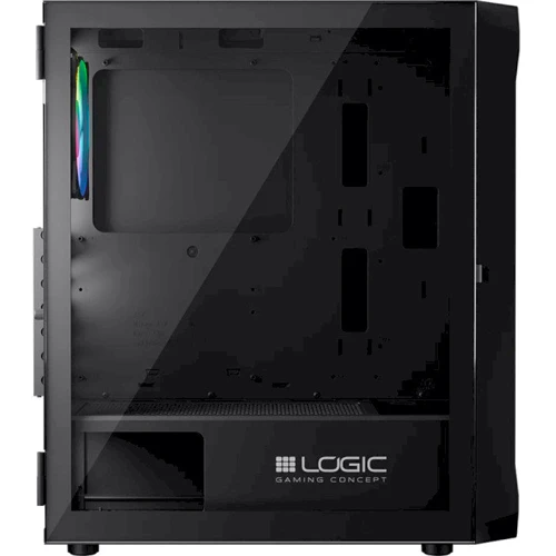 Корпус Logic concept PORTOS MESH+GLASS ARGB fans 4x120mm BLACK (AT-PORTOS-10-0000000-0002): Призначення ігровий