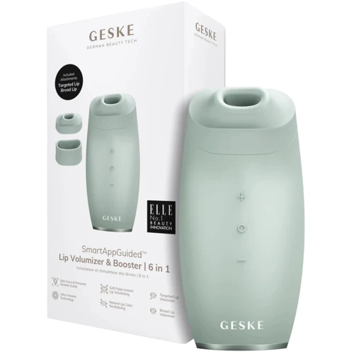Устройство для увеличения объема губ GESKE Lip Volumizer&Booster 6в1 green