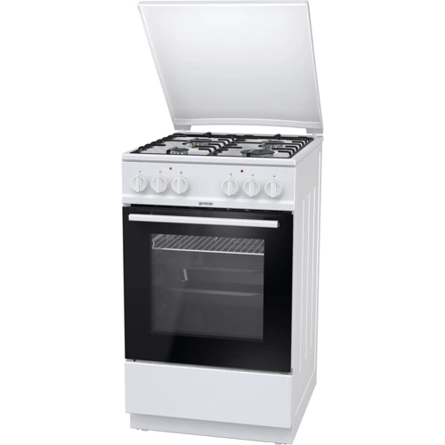 Плита комбінована Gorenje K5141WH: Кількість газових конфорок 4