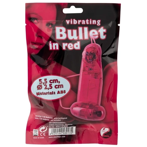 Виброяйце Orion You2Toys Vibrating Bullet In Red