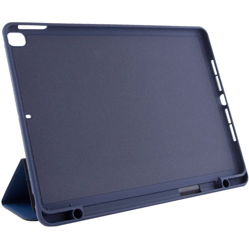 Аксессуар для iPad Epik Smart Case Blue for iPad 10.2 2019-2021/iPad Air 2019/Pro 10.5: Особенности отделение для стилуса, Приятен на ощупь, Складывается в подставку, Стильный дизайн, Удобно держать в руке
