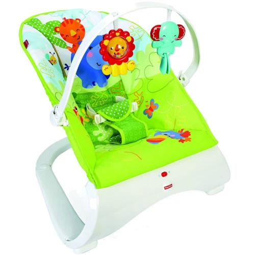 Детское кресло-качалка Fisher-Price Тропичные друзья (CJJ79): Тип кресло-качели
