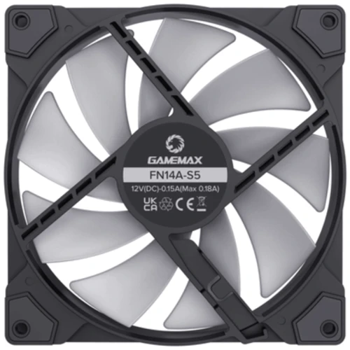 Кулер Gamemax FN14A-S5: Уровень шума, dB 30