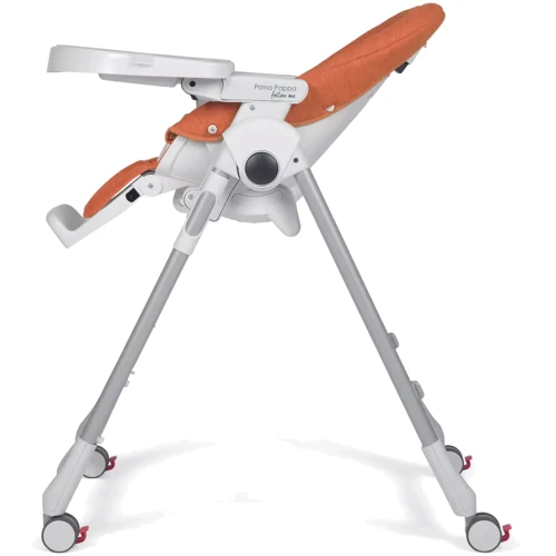 Стільчик для годування Peg-Perego Prima Pappa Follow Me Wonder Orange помаранчевий плямостійкий (IH01000000WD48) фото 8