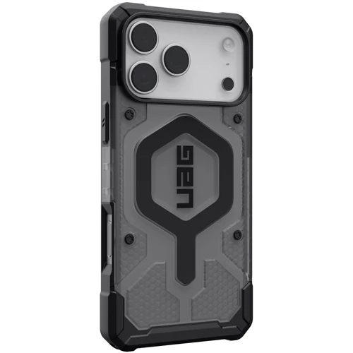 Чехол для iPhone Urban Armor Gear UAG Pathfinder Clear Magsafe Ash/Black (114552113140) for iPhone 17 Pro Max