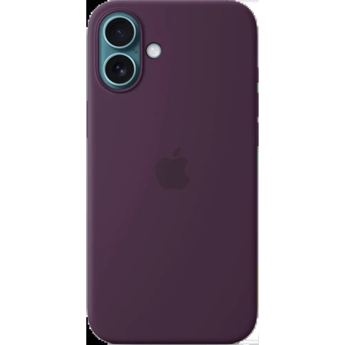 Чехол для iPhone Apple for iPhone 16 Plus Silicone Case with MagSafe Plum (MYYD3) : Тип чехла накладка на заднюю часть